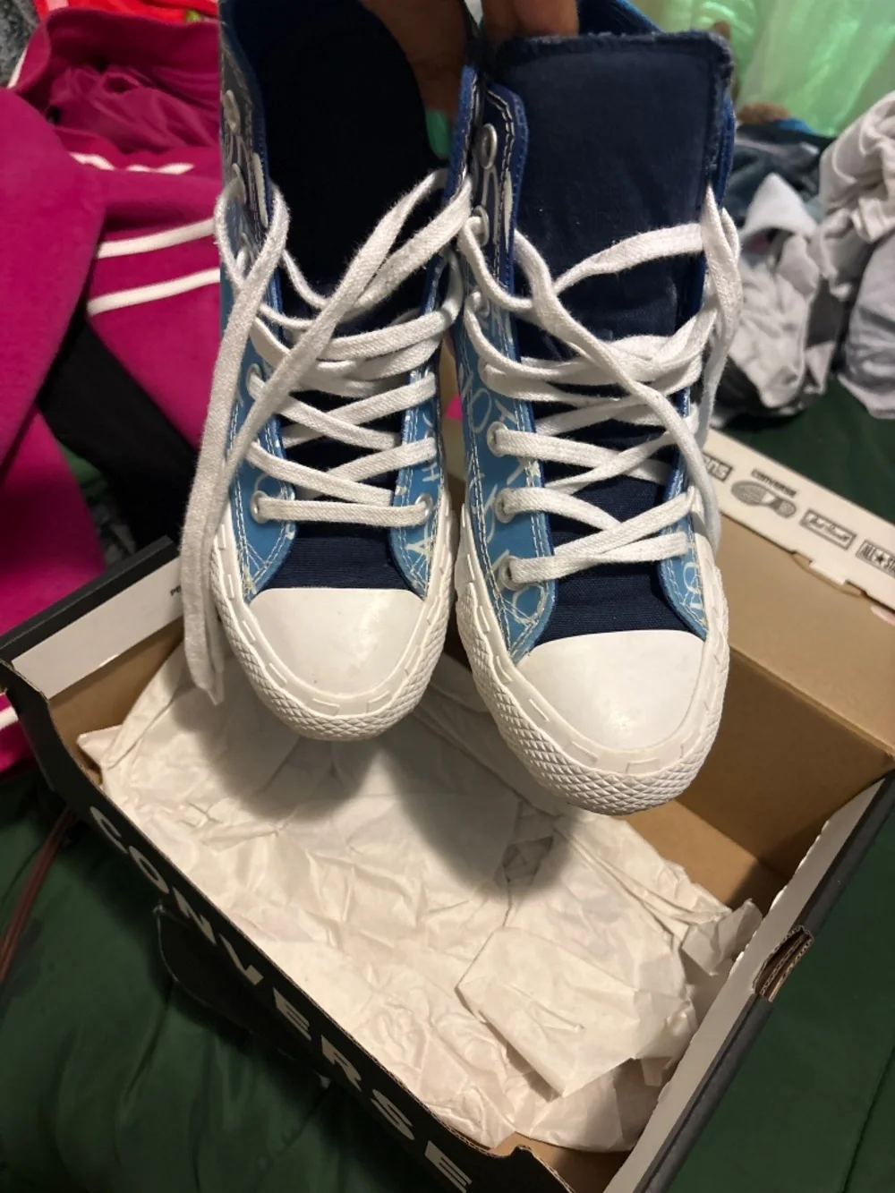 Converse University Blue/ midnight navy